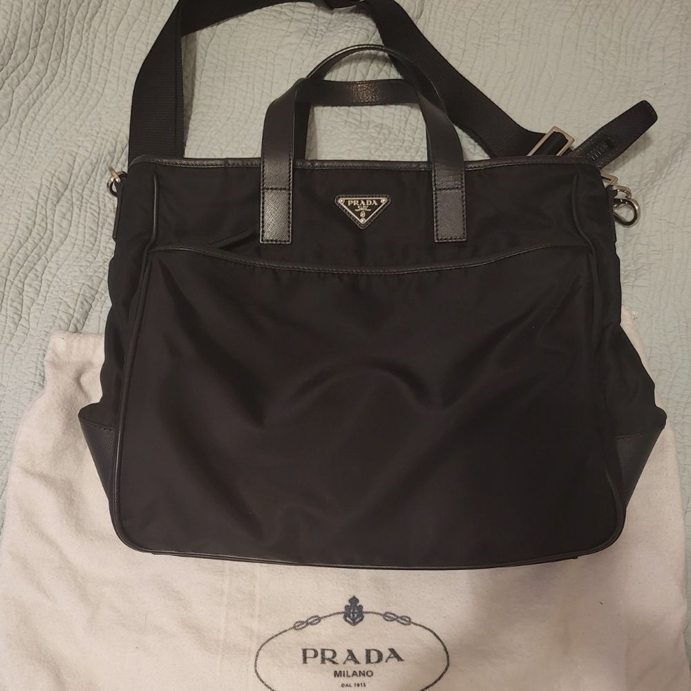 Prada Tessuto Saffiano Tote bag